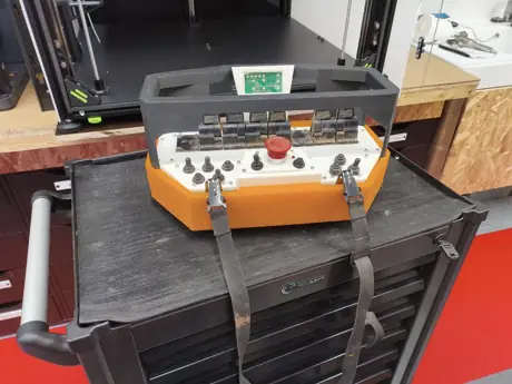 Console de grue reconstruite (phase 2)