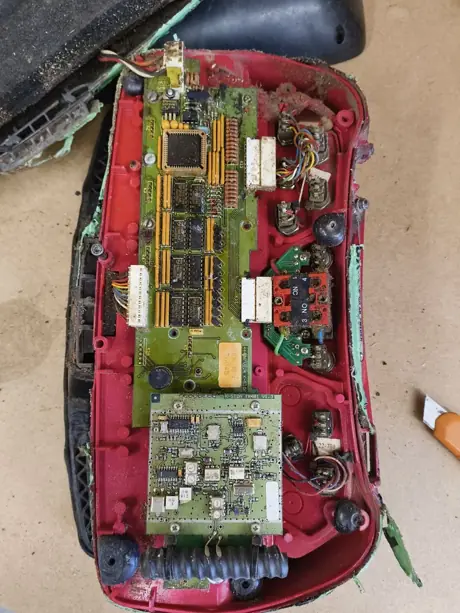 Console de grue reconstruite (phase 2)