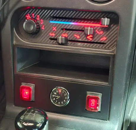 Console intérieure pour Mazda de collection