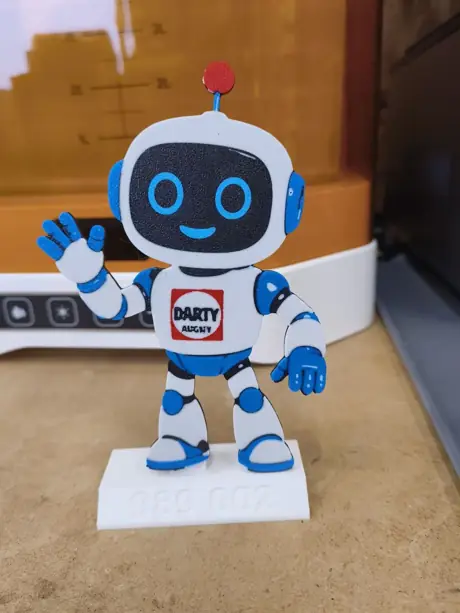 15 mascottes 3D pour Darty Augny