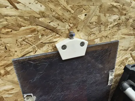 Pinces de fixation de balcon, reproduites en ASA