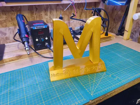 Trophées 3D sur-mesure pour le M d'Or