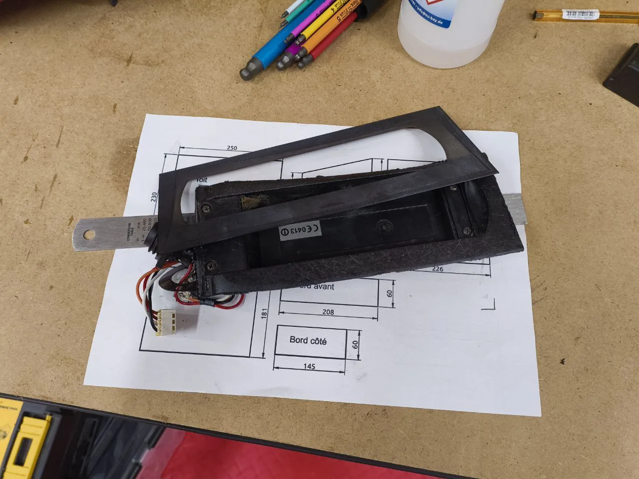 Rebuilt crane console (Phase 1) — photo 2