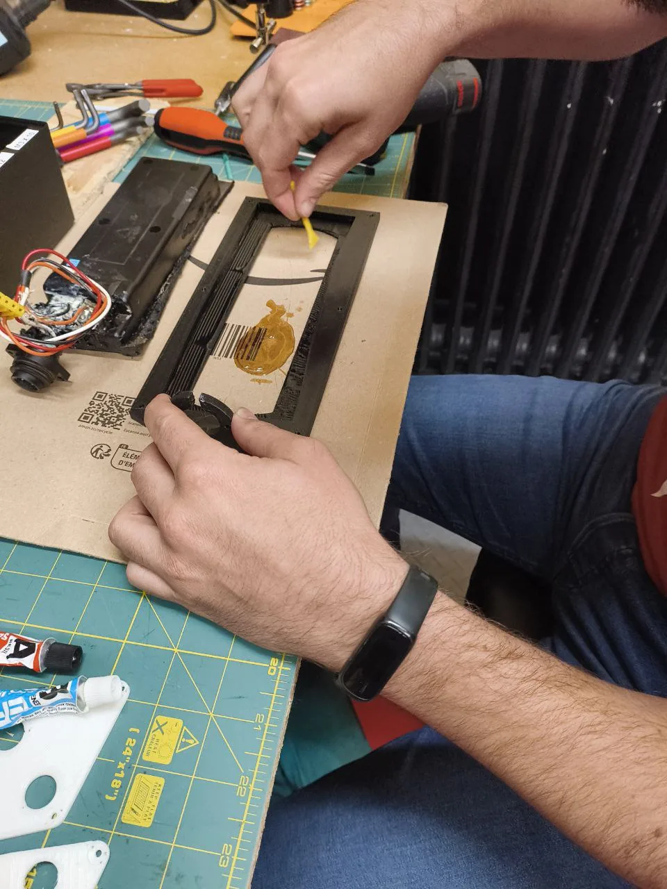 Rebuilt crane console (Phase 1) — photo 5