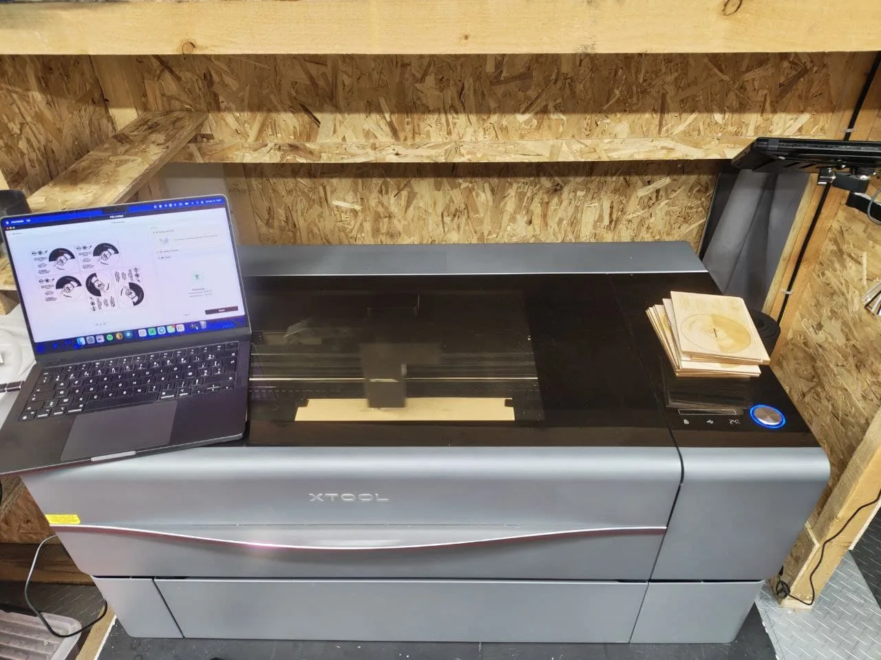 Batch laser cutting and engraving