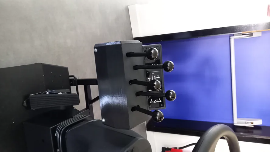 Driver's station for a grader simulator — photo 2