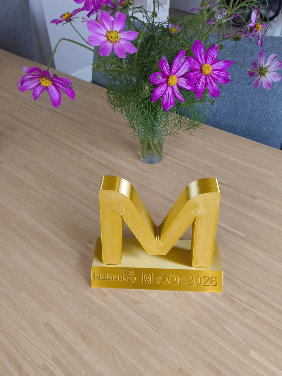 Bespoke 3D trophies for the M d'Or — photo 2