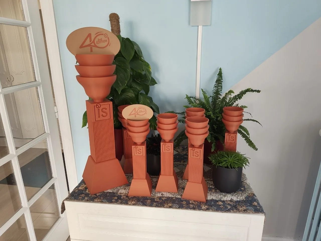 Manufacturing the trophies