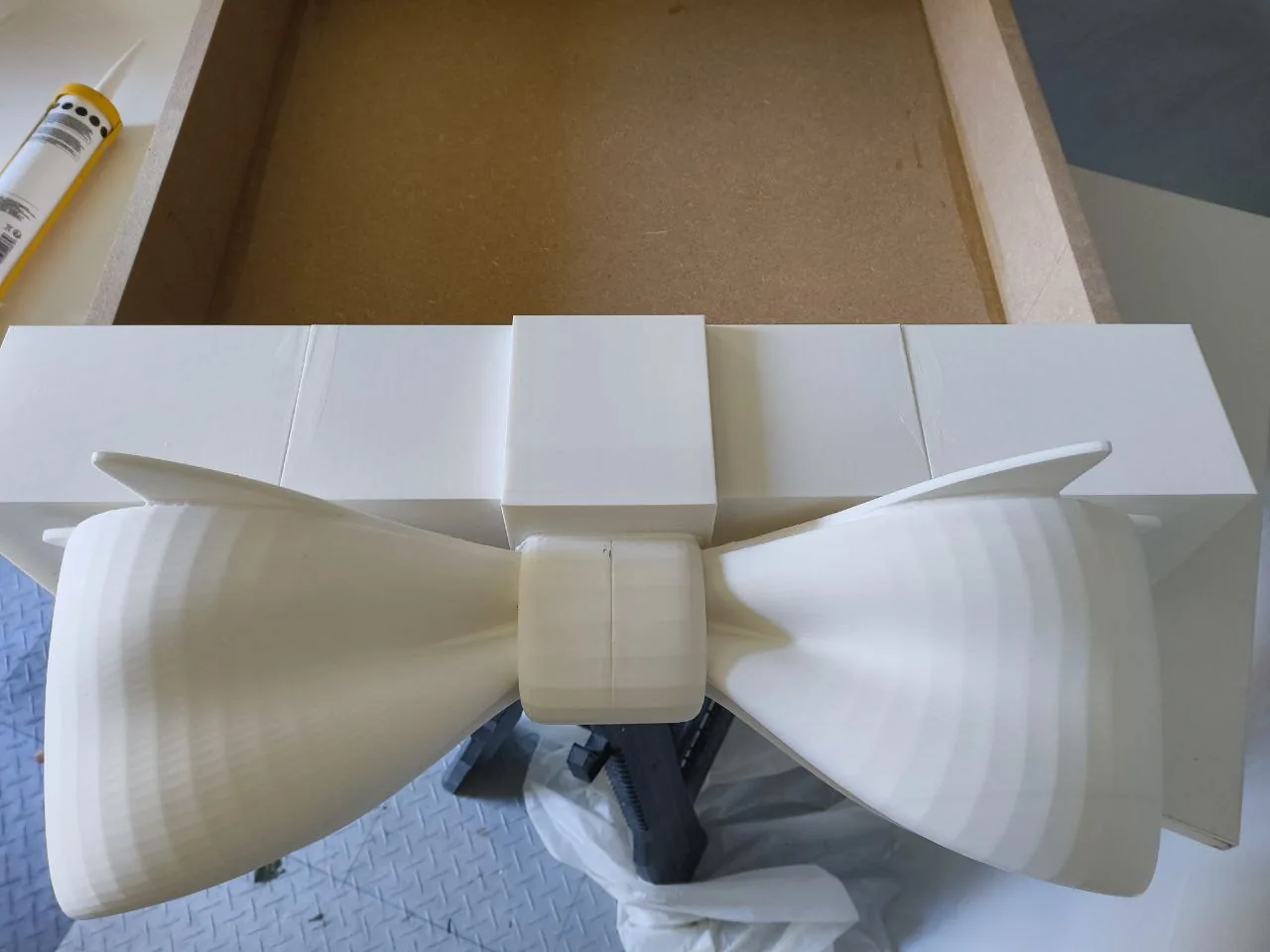 3D printing and assembling the elements