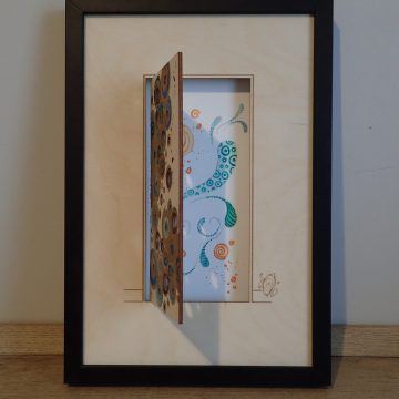 porte découpée au laser